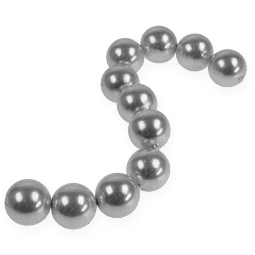 Floristik24 Decorative Beads Ø2cm Silver 12 Pcs