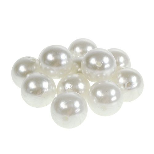 Pearls white Ø20mm 200g 50pcs