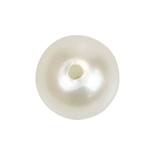 Product Beads for threading craft beads cream white 12mm 300g