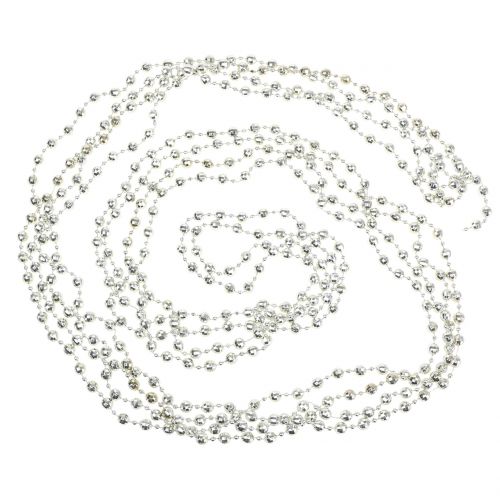 Floristik24 Pearl Garland Christmas Tree Chain Light Green 7m