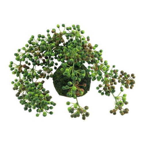 Product String of beads artificial moss ball artificial plants green 38cm