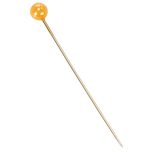 Orange pearl-headed pins for floristry supplies, Ø4mm, 40mm, 150 pieces | Floristik24.ie
