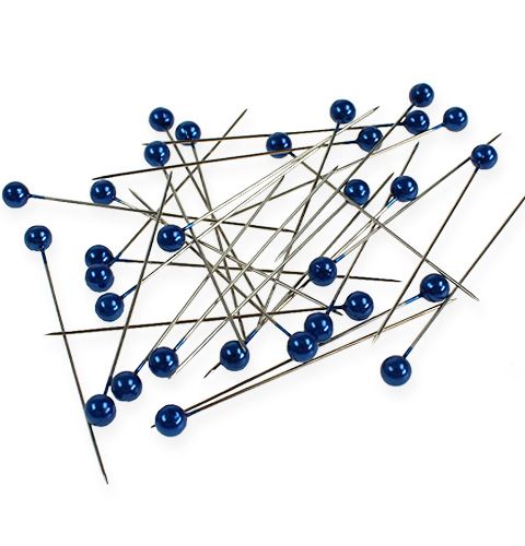 Pearl head needles Ø6mm 65mm blue