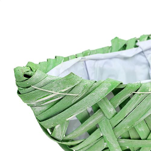 Floristik24 Plant shuttle green 37cm x 13cm H13.5cm