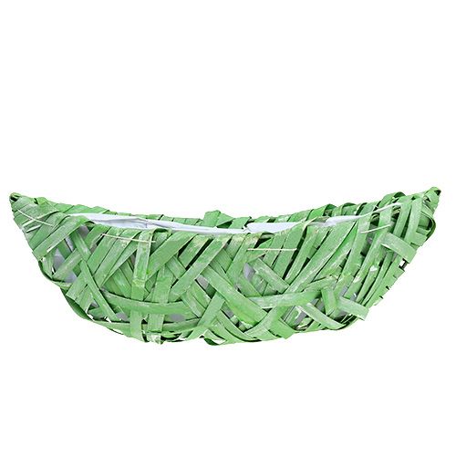 Floristik24 Plant shuttle green 37cm x 13cm H13.5cm