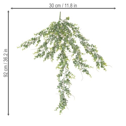 Product Artificial eucalyptus garland hanging plant for indoor and outdoor home decoration, 92cm