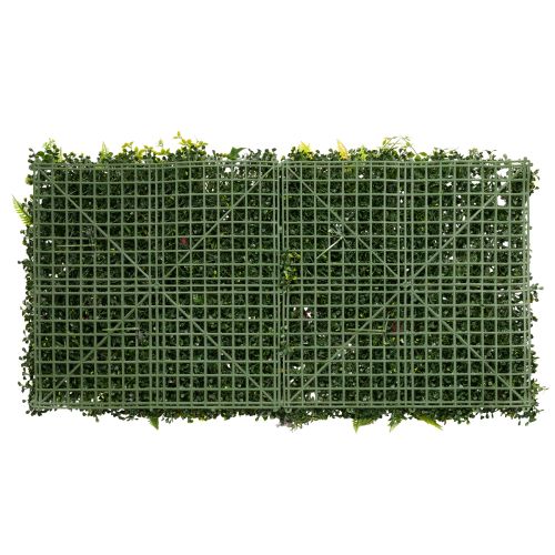 Artificial plant wall 100 x 55 cm vertical greening | Floristik24.ie
