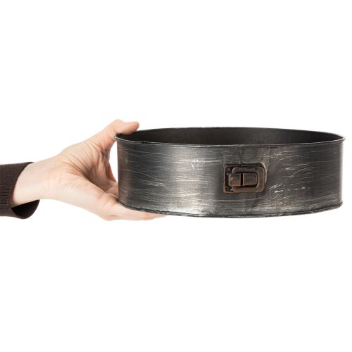 Product Planter, decorative baking pan, springform pan for planting, metal decoration Ø24cm H7.5cm