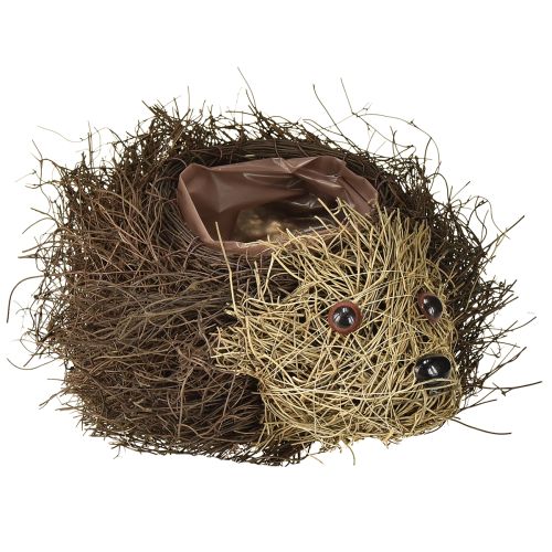Floristik24 Hedgehog planter made of vines 22cm x 25cm