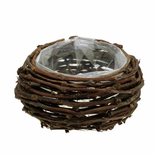 Plant basket vine branches nature Ø36cm H16cm