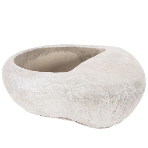 Heart-shaped planter, cast stone, decorative planter, 17cm | Floristik24.ie