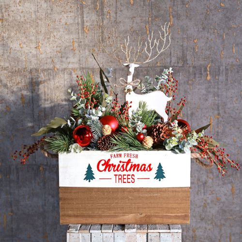 Floristik24 Table decoration Christmas Christmas figure reindeer decoration H35.5cm