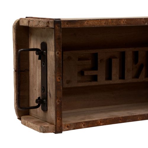 Product Plant box wood brick shape wood upcycled 34×16×10cm