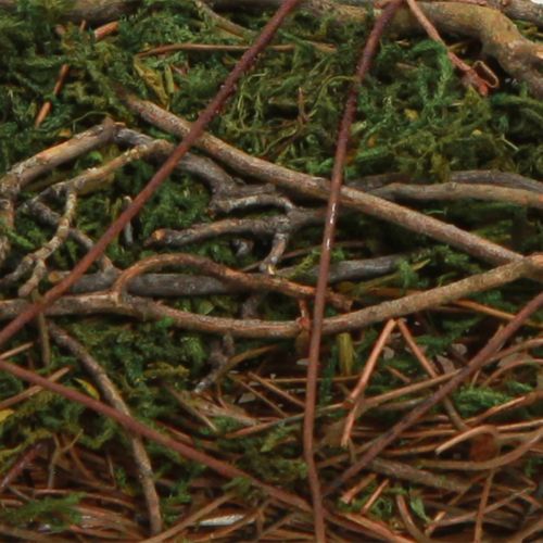 Floristik24 Planter with natural vines & moss Cushion 20×20×6.5cm