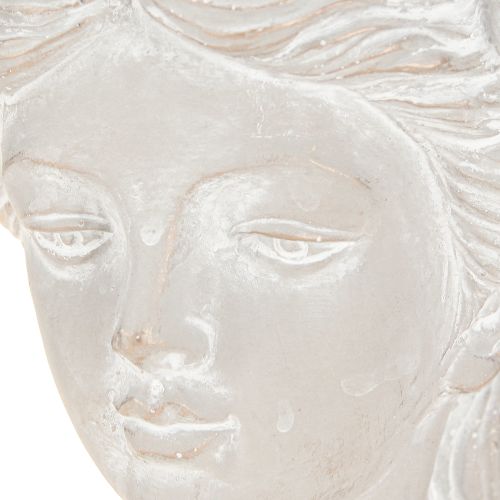 Product Plant head antique cast stone planter woman 12.5×12×20.5cm