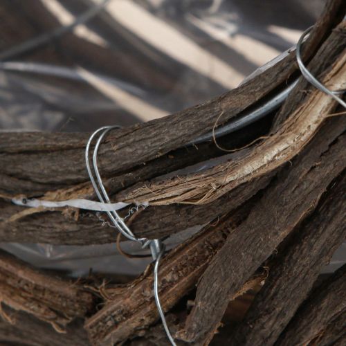 Floristik24 Plant Basket Wood Drops Natural 38x18cm / 23x13cm Set of 2