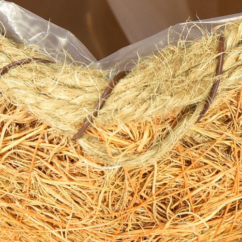 Product Plant basket pumpkin with foil autumn decoration orange Ø18cm H15cm