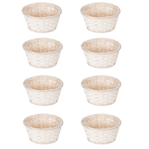 Product Wicker basket decoration for versatile interior design, 20cm, 8 pieces