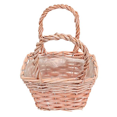 Floristik24 Plant basket orange 20cm x 14cm H13cm