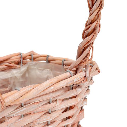 Floristik24 Plant basket orange 20cm x 14cm H13cm