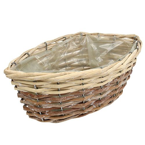 Product Plant basket set of 3 48cm / 38cm / 30cm cream-brown