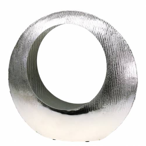 Floristik24 Plant ring standing silver 40cm x 12cm H38cm