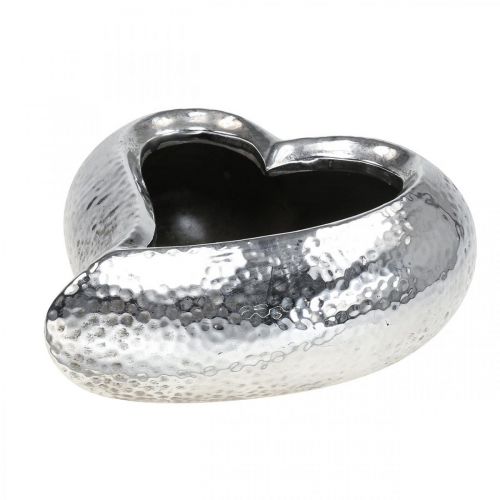 Floristik24 Plant bowl heart ceramic heart for planting 18cm