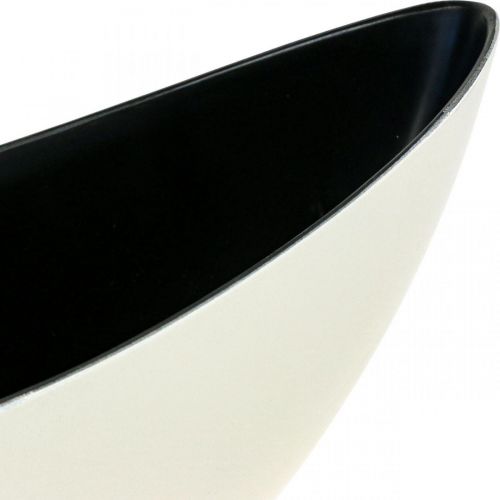 Product Plant bowl oval decorative bowl Jardiniere cream white 39×12×13cm