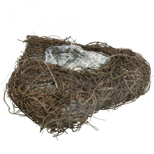 Floristik24 Plant bowl heart cemetery, vine heart for planting 15cm 2pcs