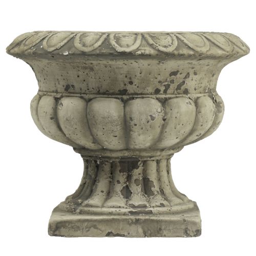 Product Plant Bowl Planter Cup Antique Concrete Ø20cm H16.5cm