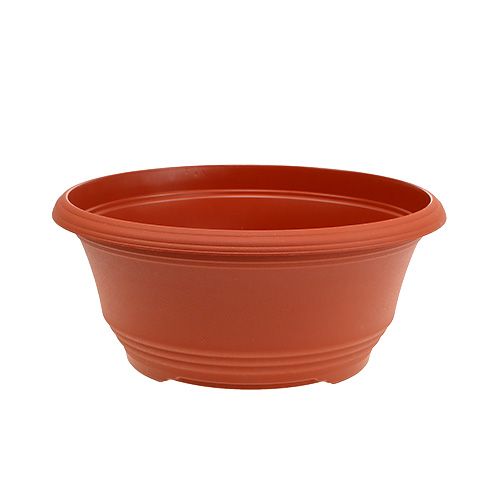 Product Plastic planting bowl Ø20cm terracotta 1pc
