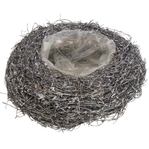 Product Plant basket Vine White Washed Ø20cm H8cm Decorative bowl