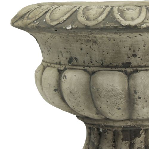 Floristik24 Plant bowl small plant pot trophy antique concrete Ø15cm H13cm