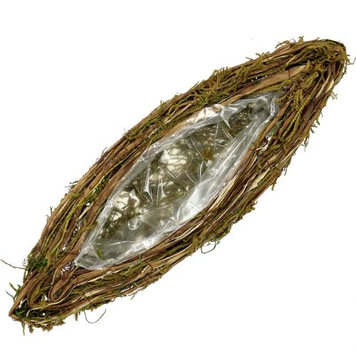 Floristik24 Planting boat for the grave 57cm x 19cm 1 pc