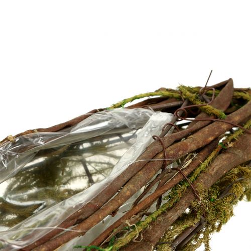 Floristik24 Planting boat oval 41cm x 12.5cm 1 pc