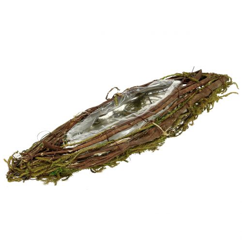 Floristik24 Planting boat oval 41cm x 12.5cm 1 pc