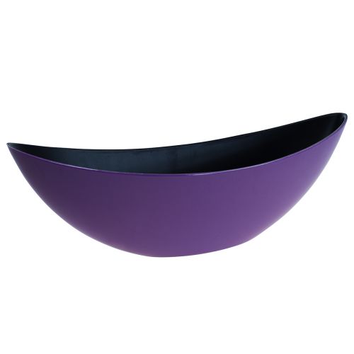 Product Plant boat decorative bowl purple 38.5cm×12.5cm×13cm