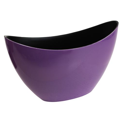 Product Plant boat decorative bowl purple 20×9cm H12cm