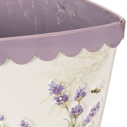 Product Flower pot wheelbarrow with stylish lavender look 46cm