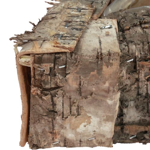 Floristik24 Plant box wooden flower pot star plant pot Ø30cm H7cm