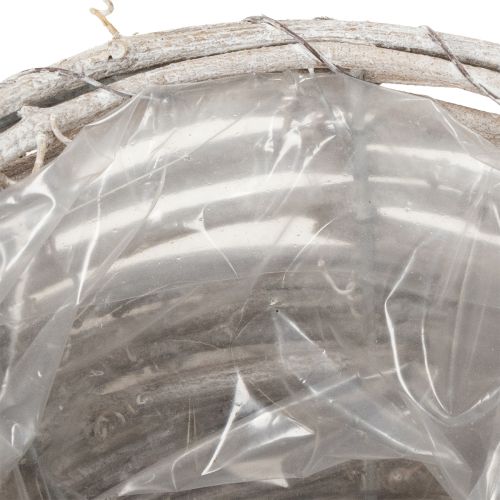 Product Teacup made of natural material with rustic charm for exclusive indoor decoration 13cm