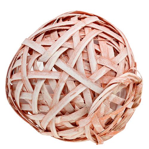 Floristik24 Plant pot made of chip Ø15cm H14cm orange