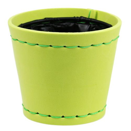 Floristik24 Plant pot light green Ø12cm H10cm, 1p