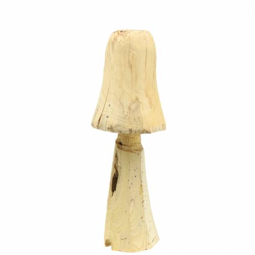 Floristik24 Mushroom pine wood Ø18cm H35cm