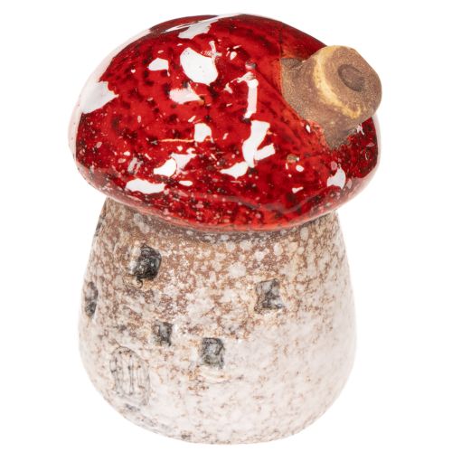 Mushroom House Decoration Miniature Fly Agaric 6cm 2pcs | Floristik24.ie