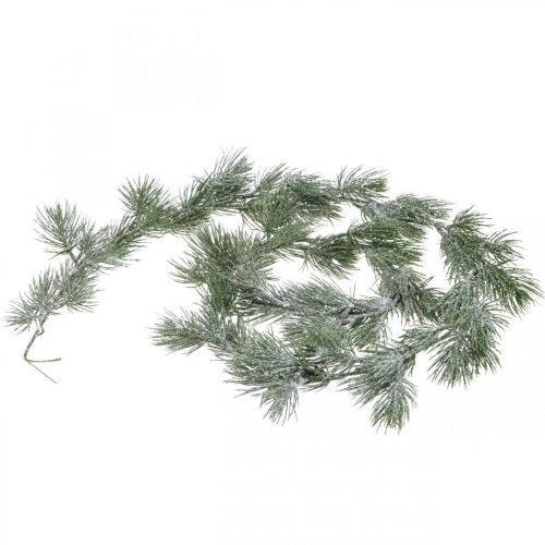 Floristik24 Christmas garland artificial pine iced wall decoration 162cm