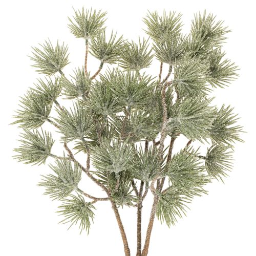 Artificial fir branch, large pine branch for winter decoration, 55cm, 3 pieces buy online | Floristik24.ie