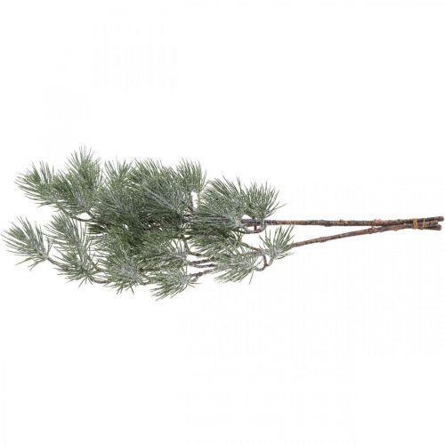 Floristik24 Christmas branches Pine branch Snowed 54cm 3pcs in bunch