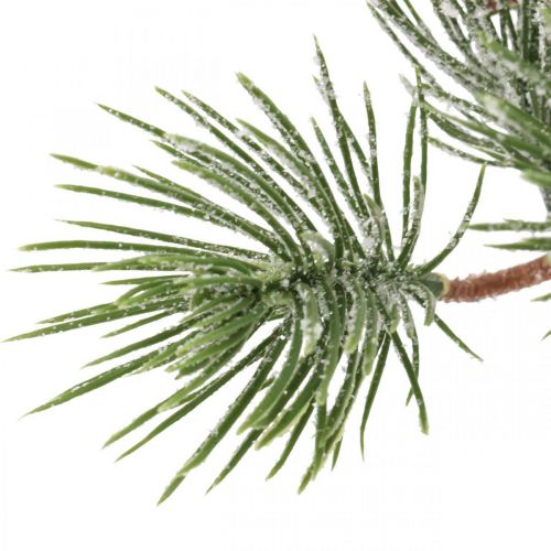 Christmas branches artificial pine branch snowed 30cm 6pcs