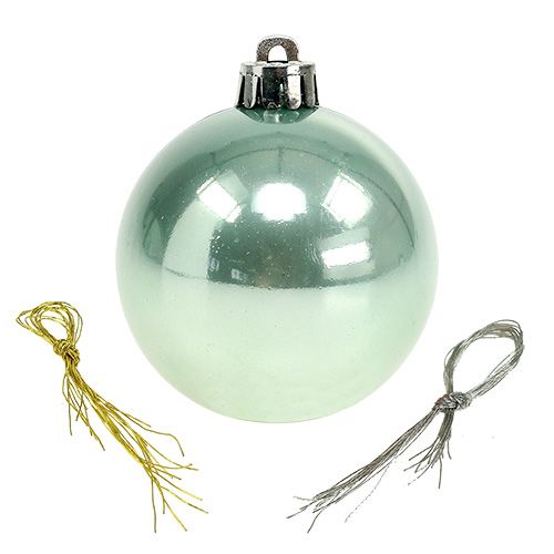 Floristik24 Plastic ball Ø6cm assorted colors. 10pcs